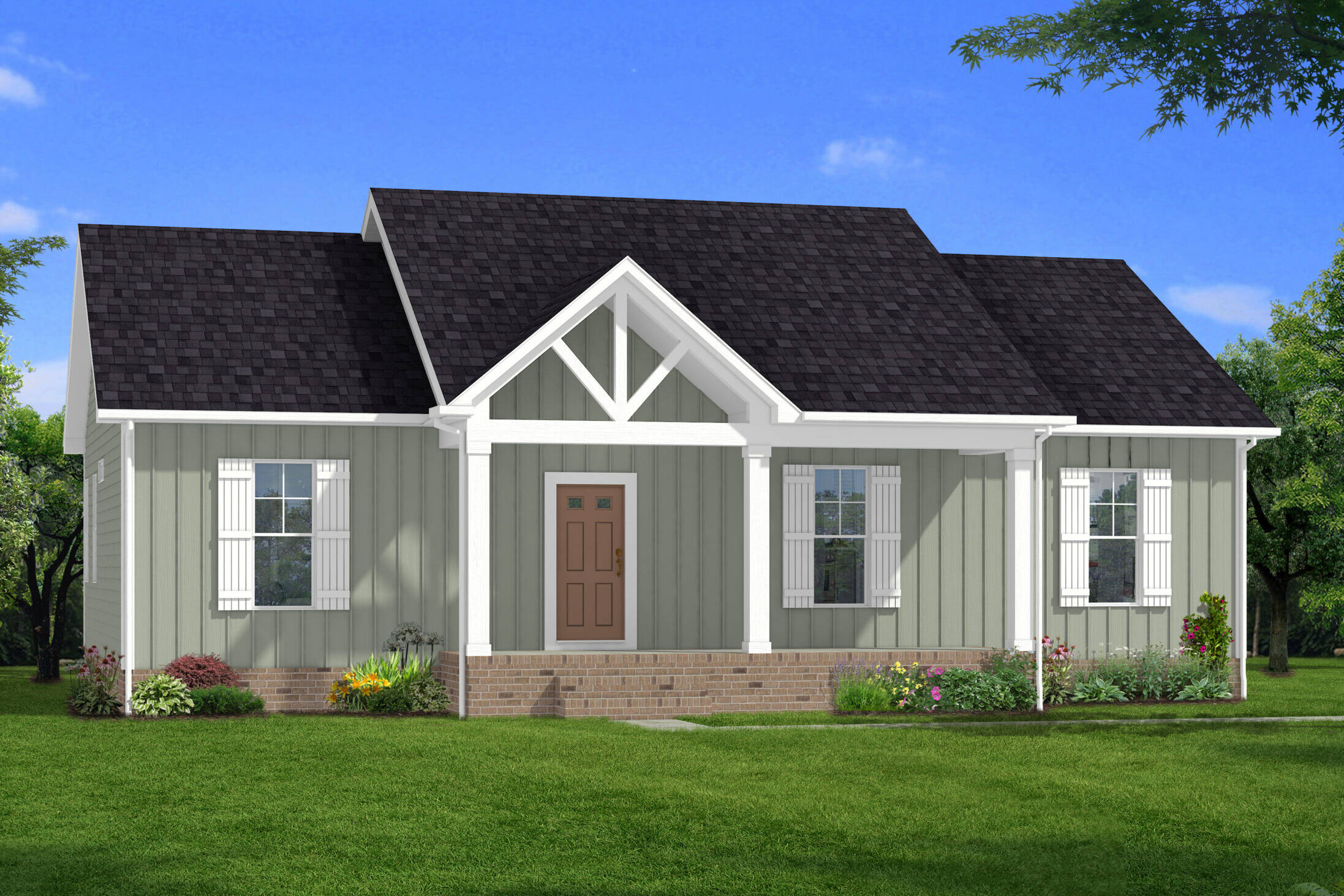 Exterior Rendering Pine Hill Lot 7 7.13.23 Scaled Uai 2194x1463, Rock River Homes