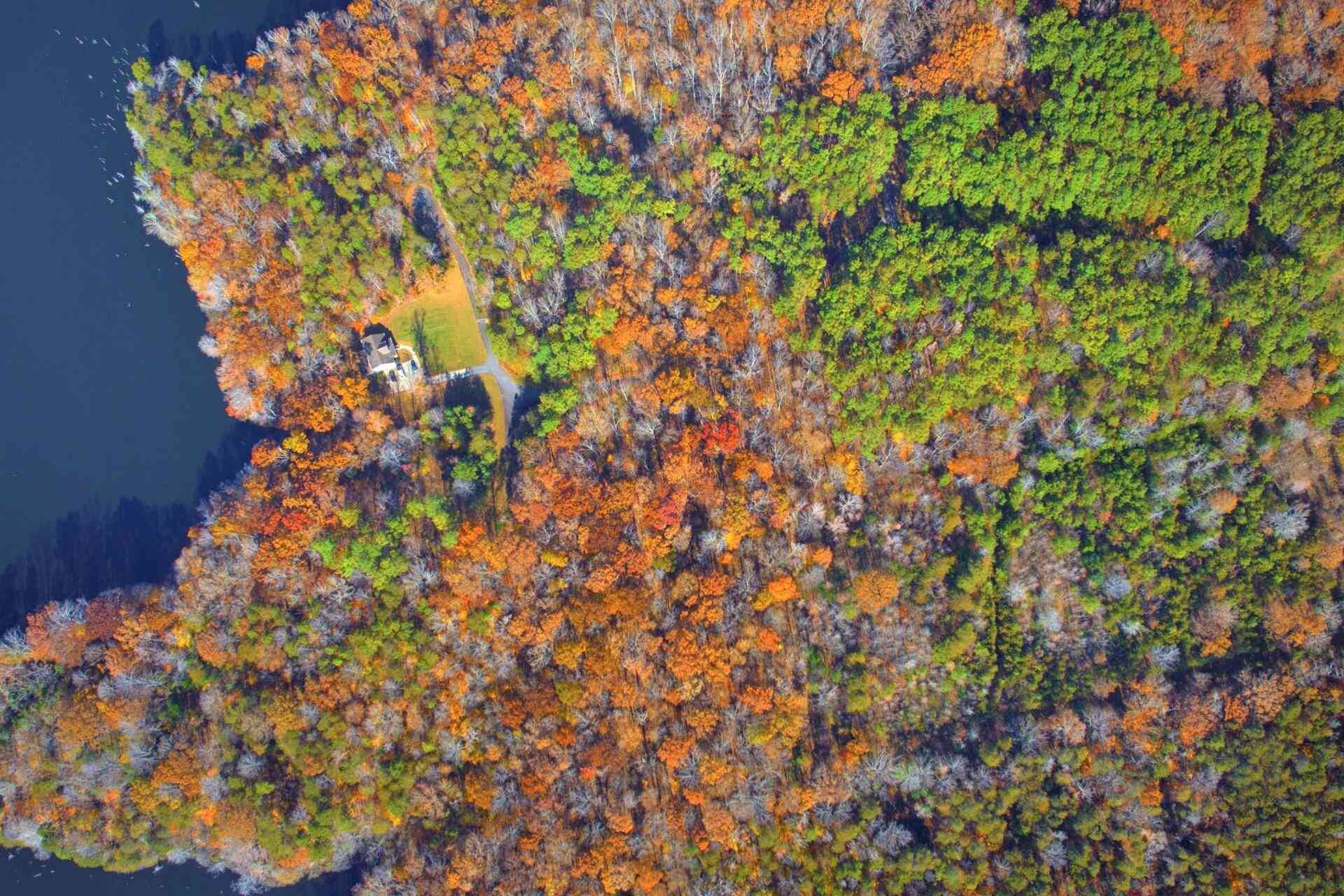 Drone Shot of Away at Briery 17