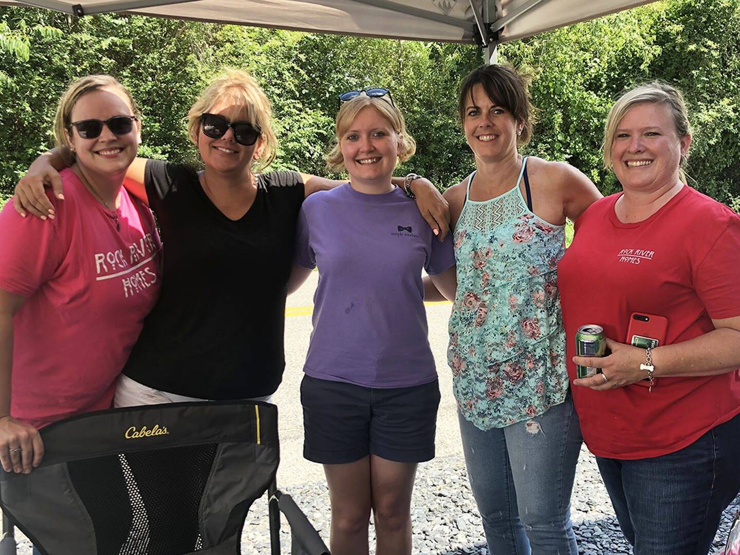 RRH Team at Cornhole Event